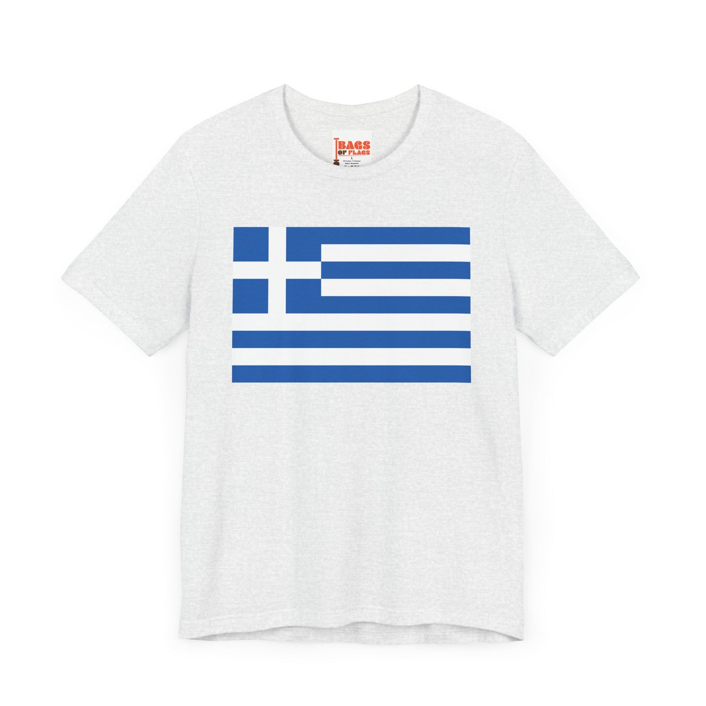 Greece Flag on T-shirt