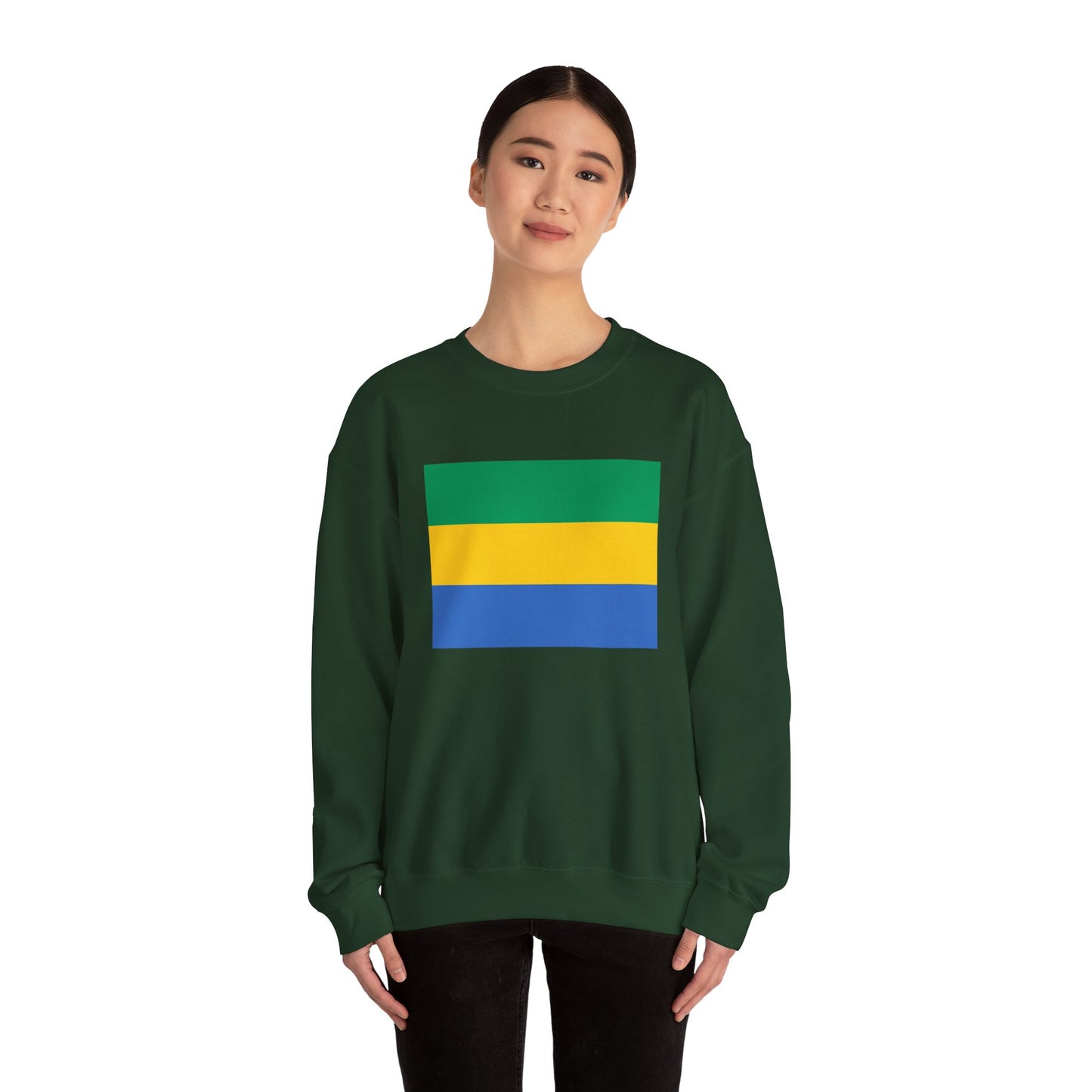 Gabon Flag Sweatshirt