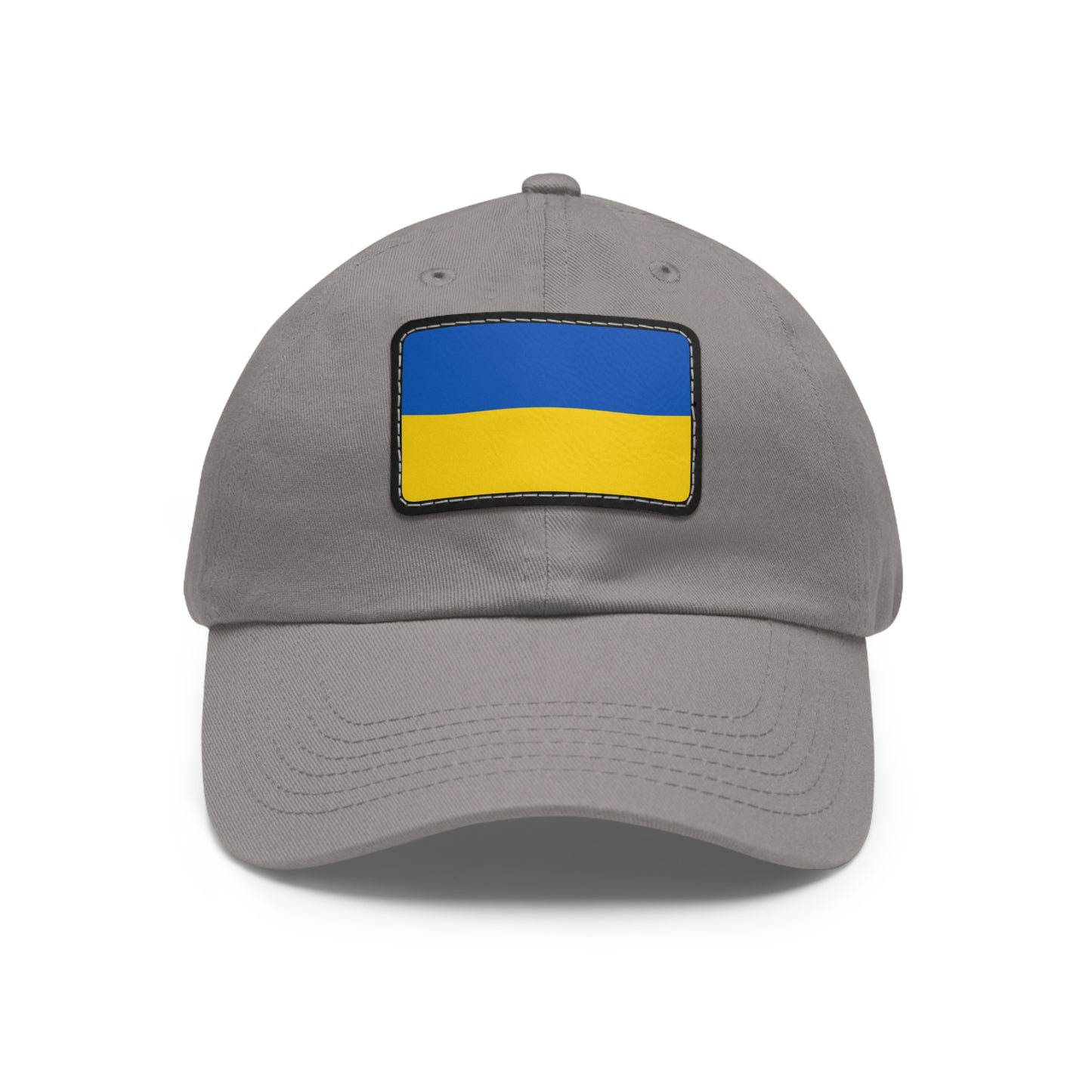 Ukraine Leather Patch Hat