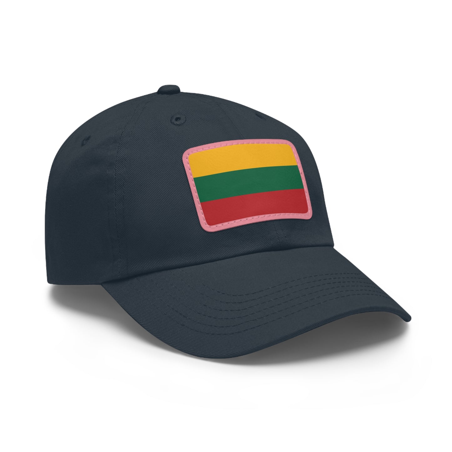 Lithuania Leather Patch Hat