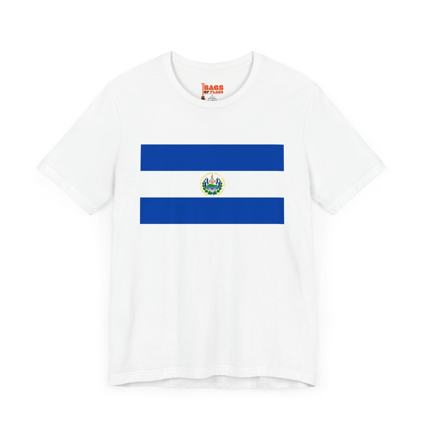 El Salvador Flag on T-shirt