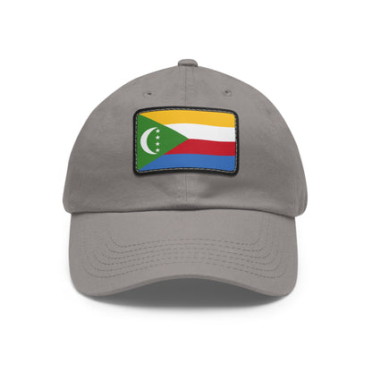 Comoros Leather Patch Hat