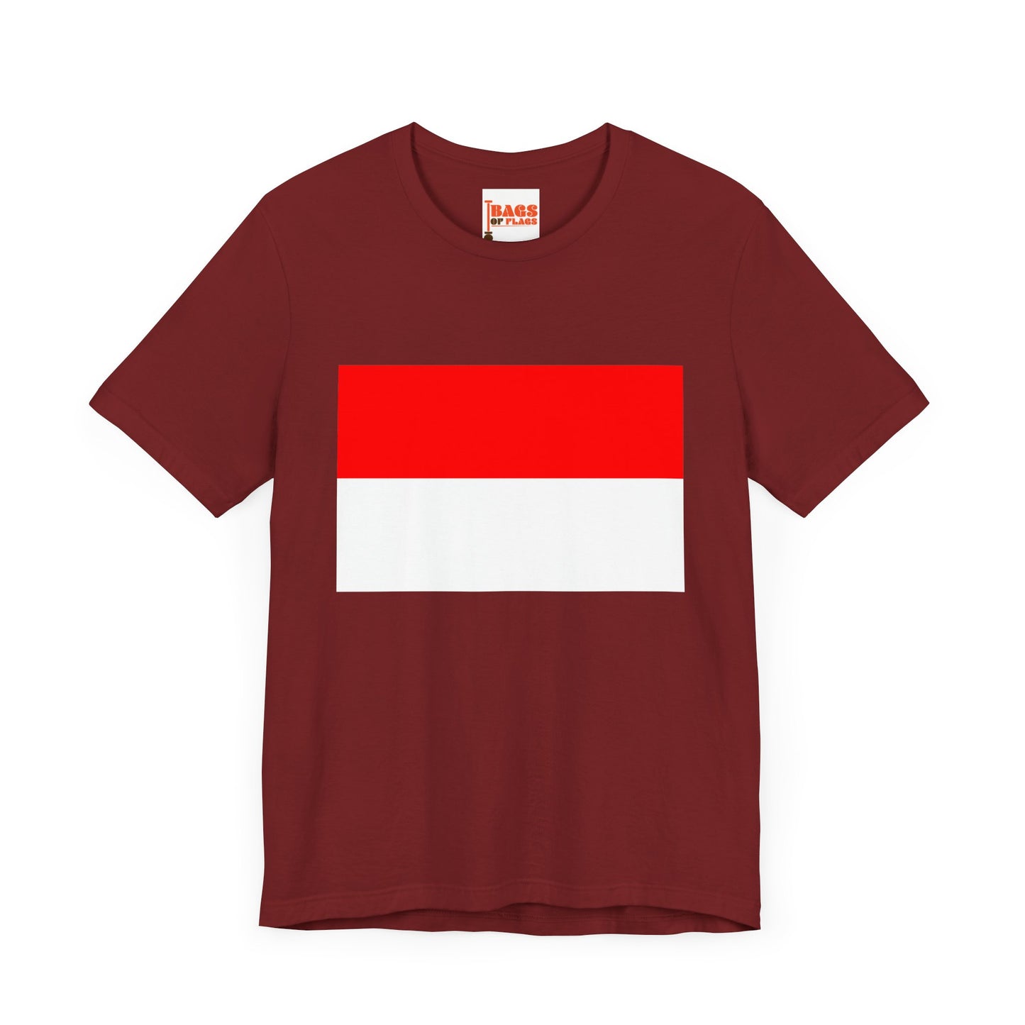 Indonesia Flag on T-shirt