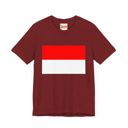 Indonesia Flag on T-shirt