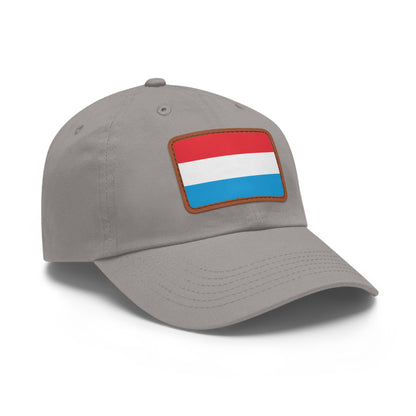 Luxembourg Leather Patch Hat