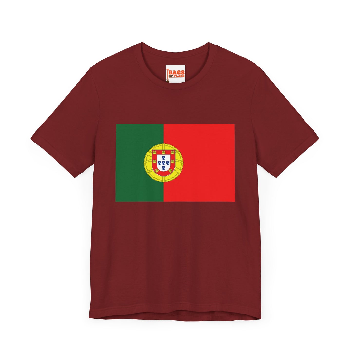 Portugal Flag on T-shirt