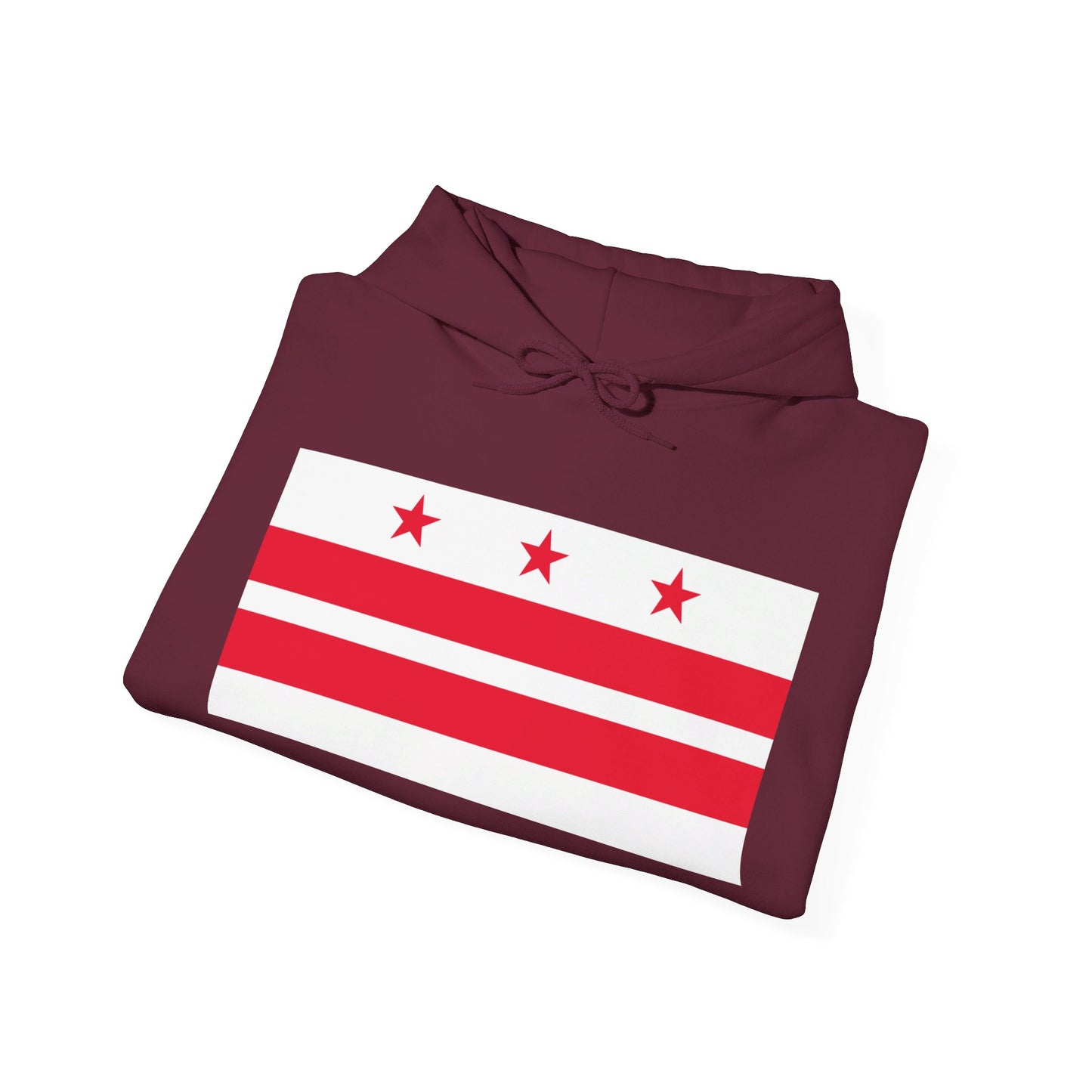 District of Columbia Flag Hoodies