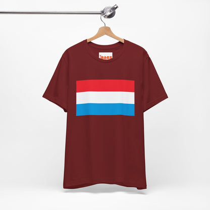 Luxembourg Flag on T-shirt