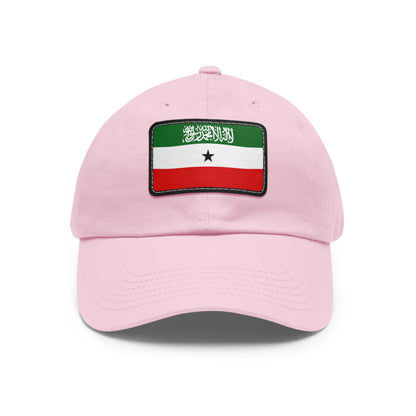 Somaliland Leather Patch Hat