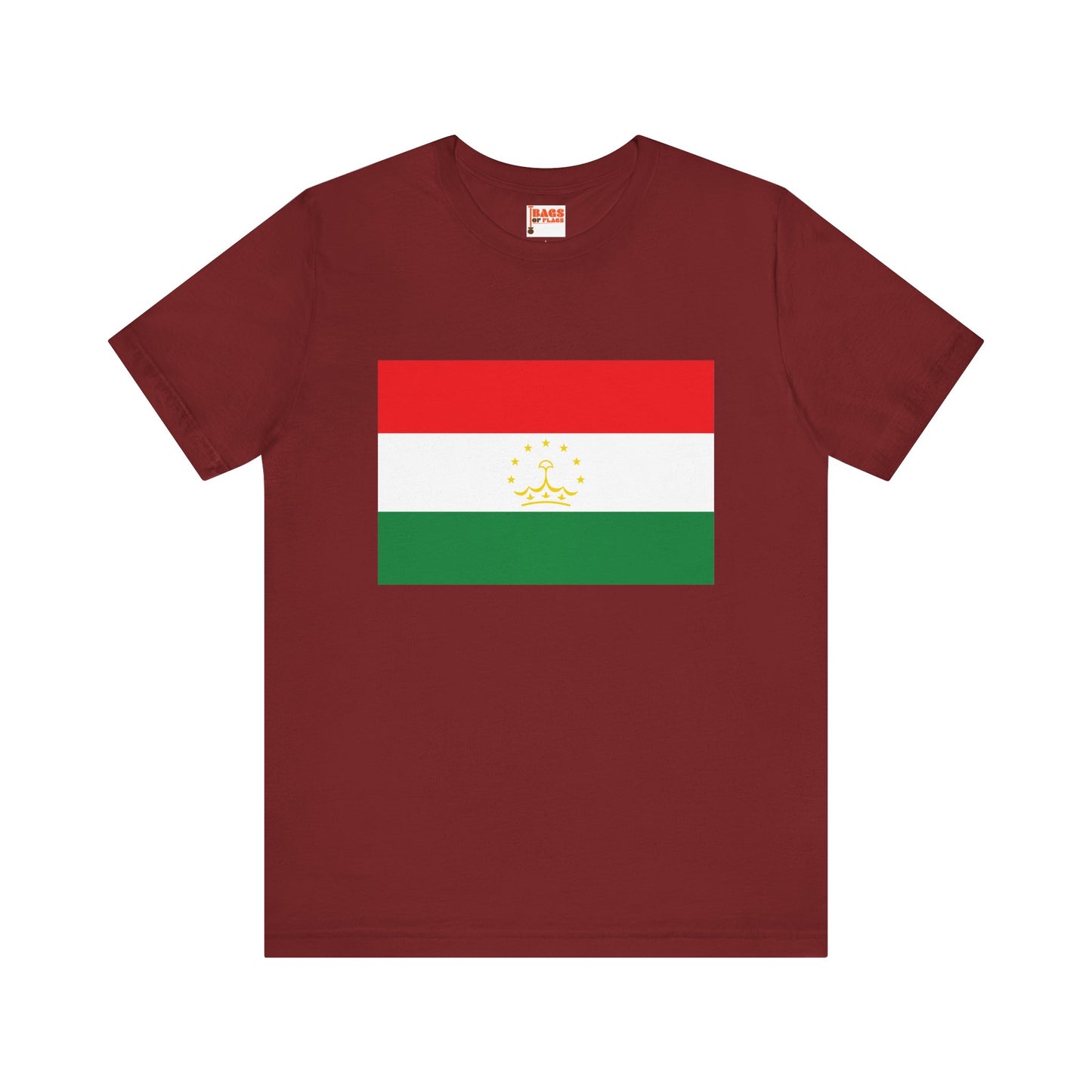 Tajikistan Flag on T-shirt