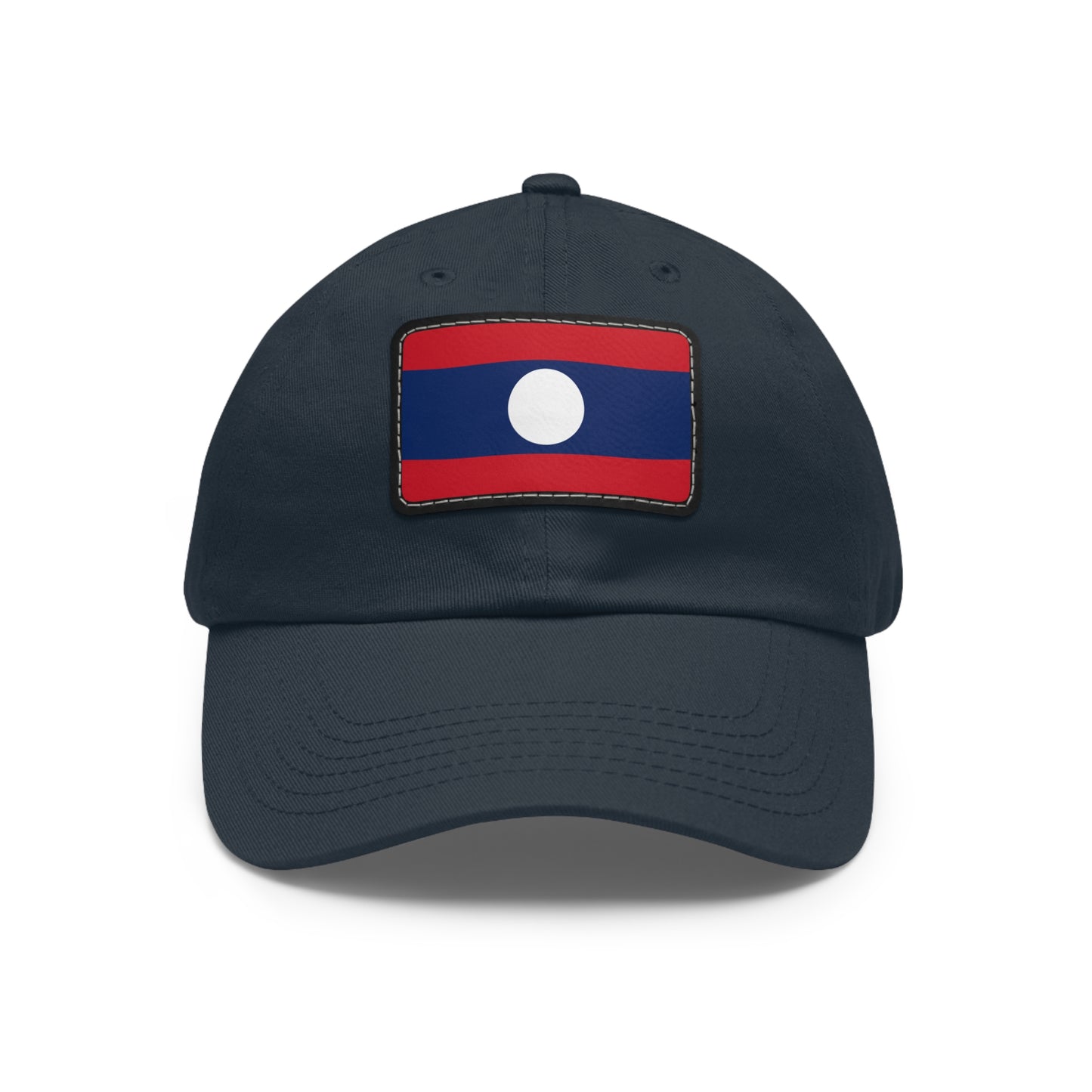 Laos Leather Patch Hat