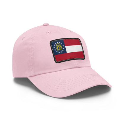 Georgia Leather Patch Hat