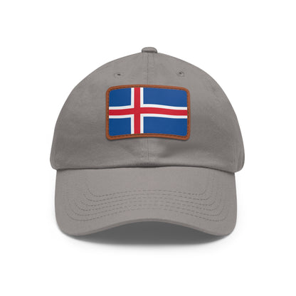 Iceland Leather Patch Hat