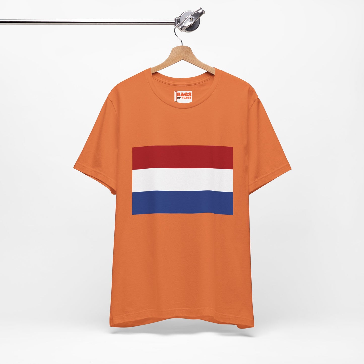 Netherlands Flag on T-shirt