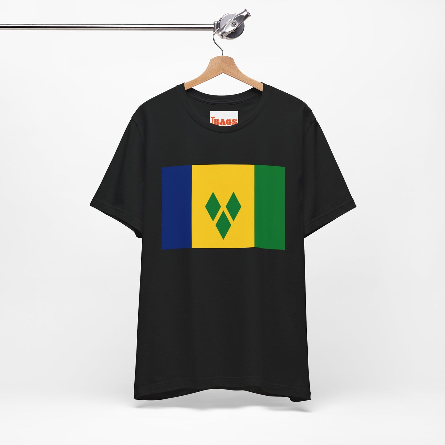 Saint Vincent and the Grenadines Flag on T-shirt