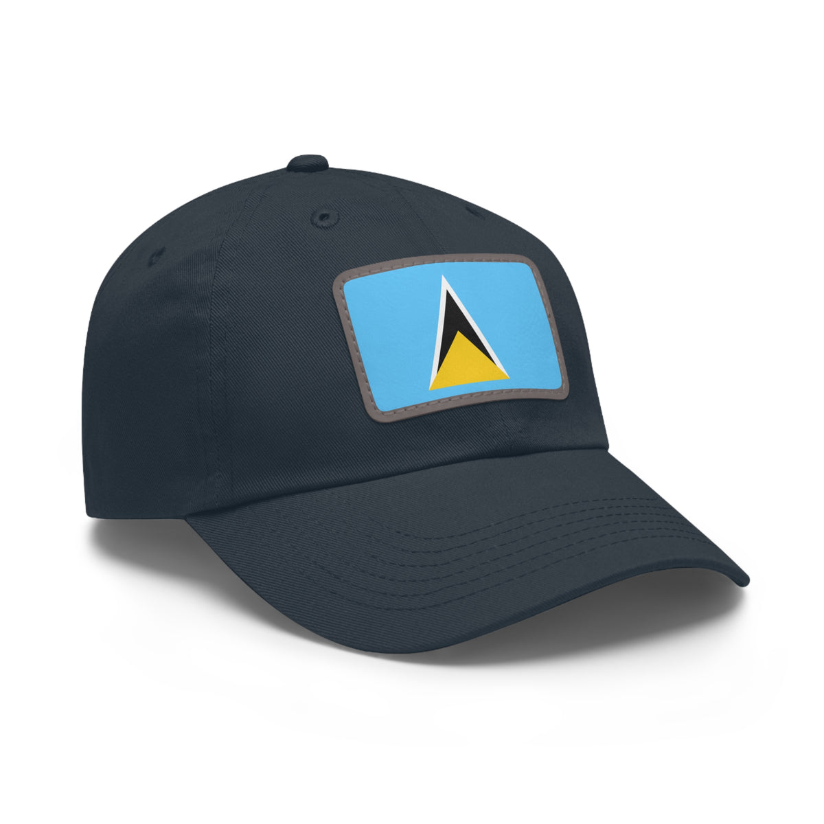 Saint Lucia Leather Patch Hat