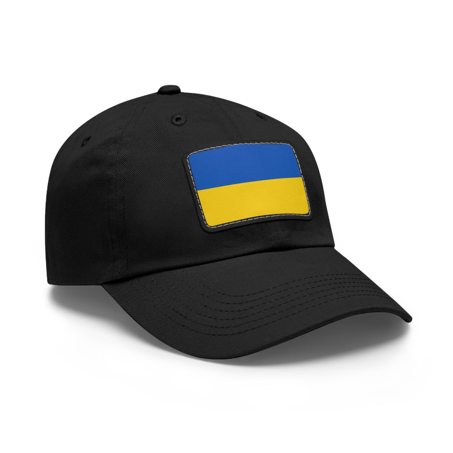 Ukraine Leather Patch Hat
