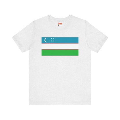 Uzbekistan Flag on T-shirt