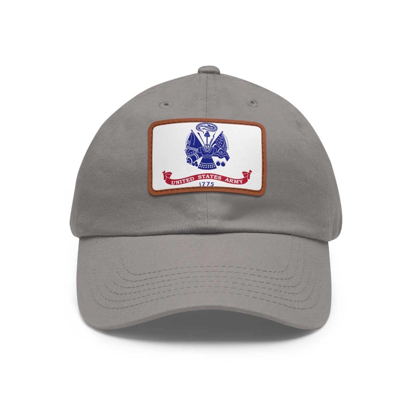 US Army Leather Patch Hat