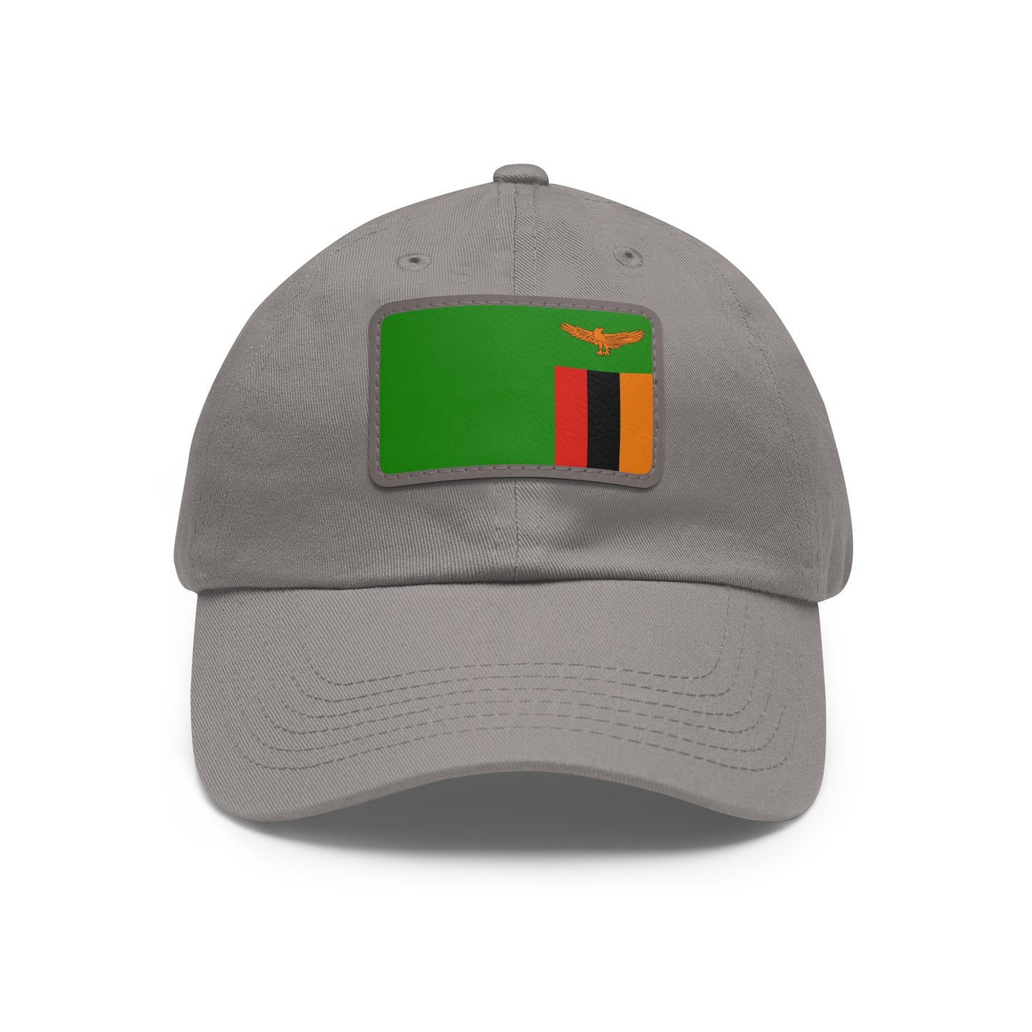 Zambia Leather Patch Hat