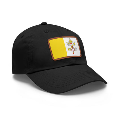 Vatican City Leather Patch Hat