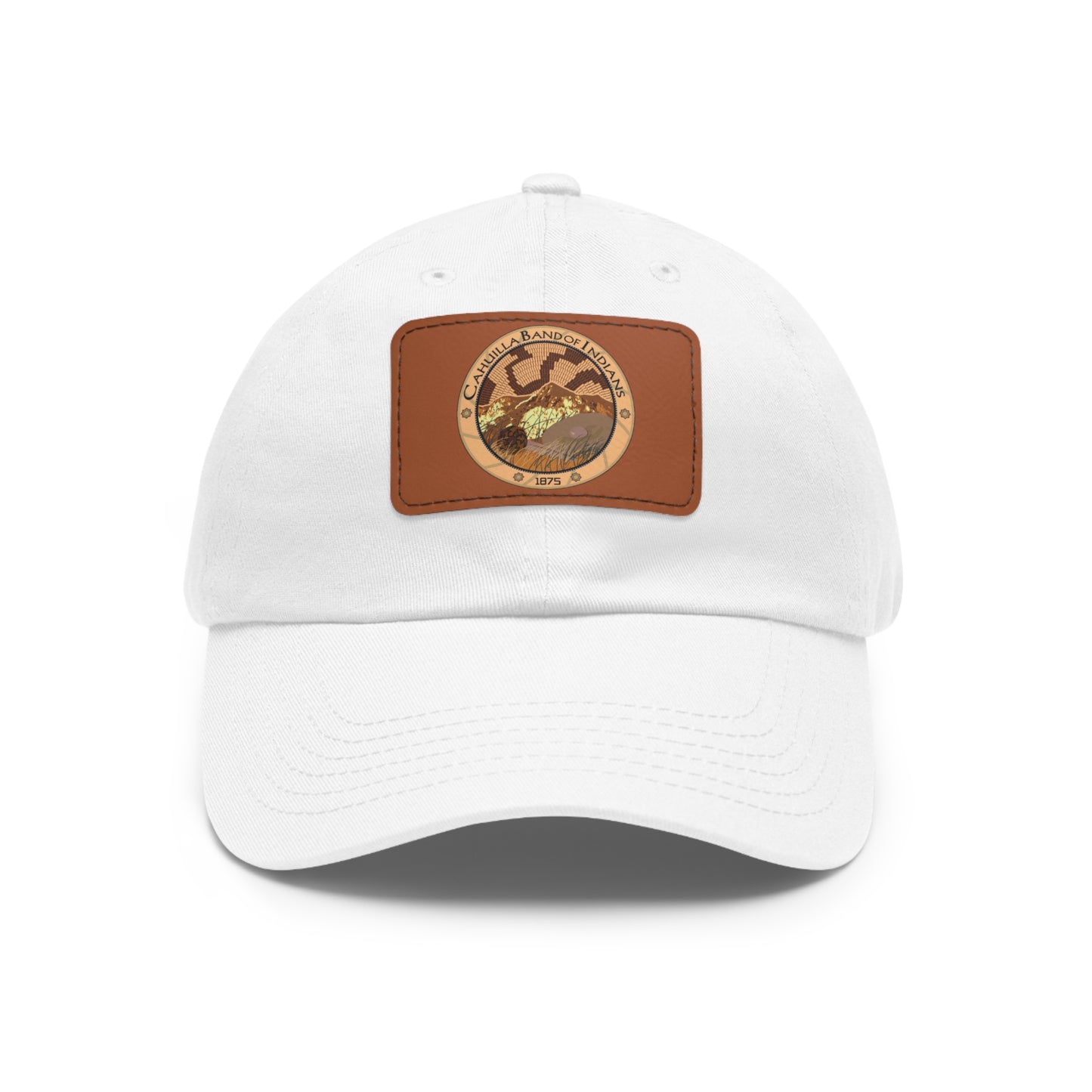 Cahuilla Leather Patch Hat