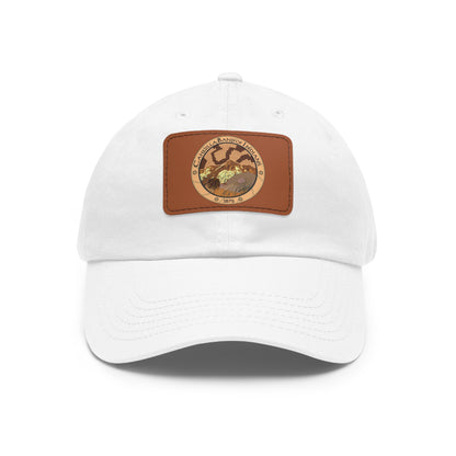 Cahuilla Leather Patch Hat