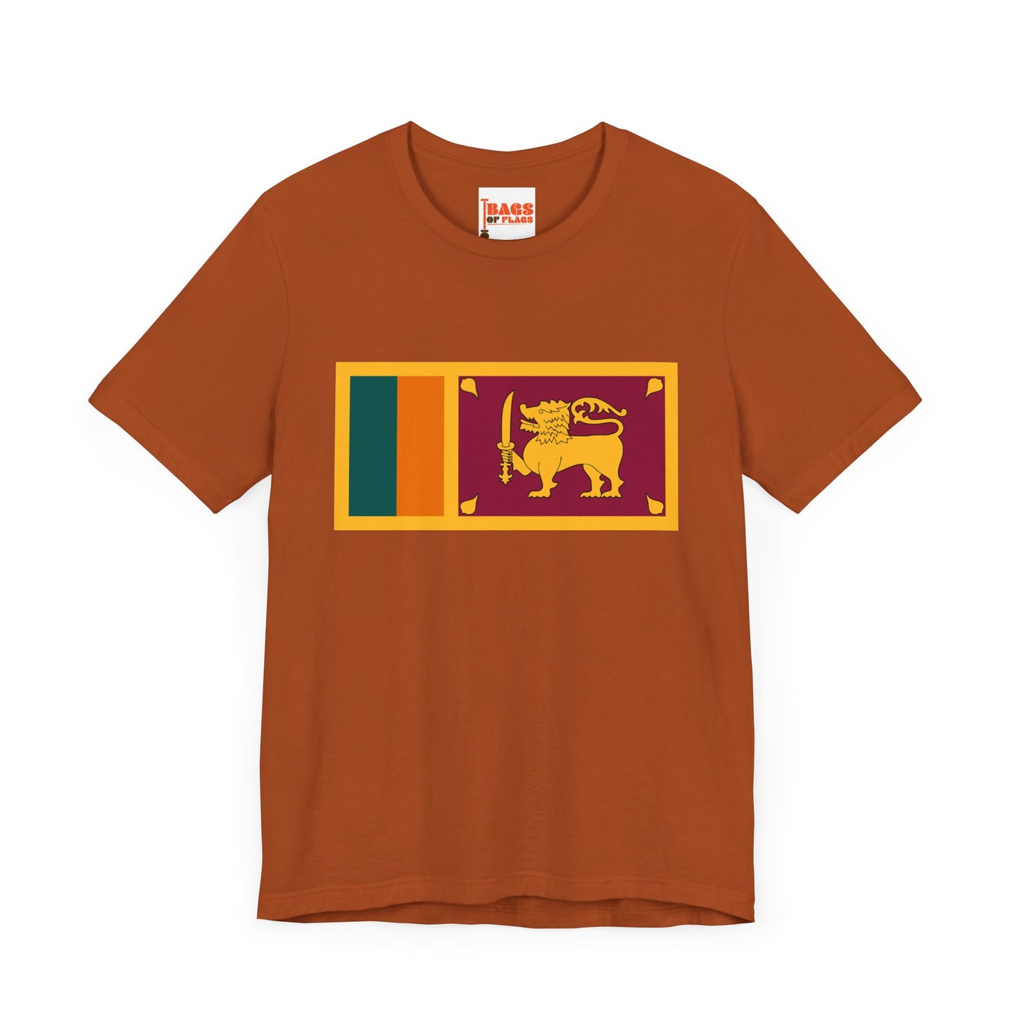 Sri-Lanka Flag on T-shirt