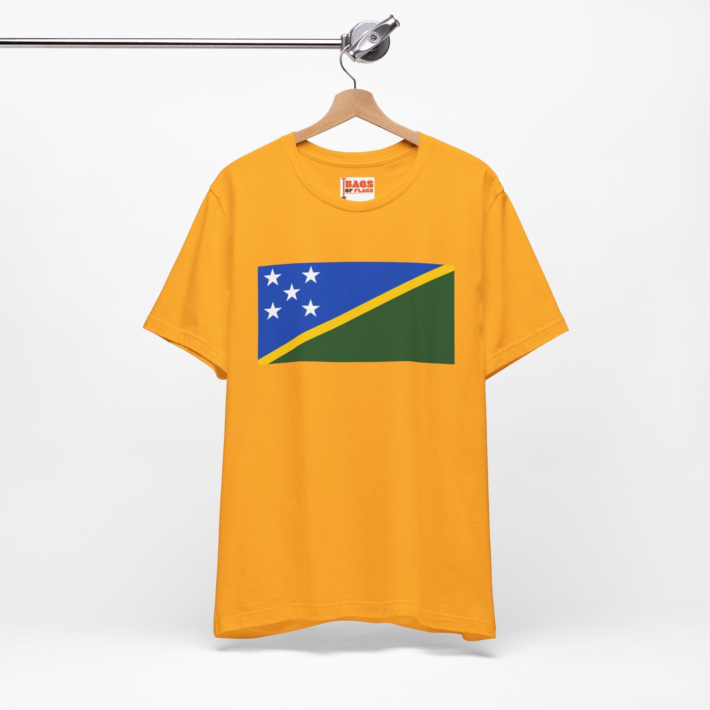 Solomon Islands Flag on T-shirt