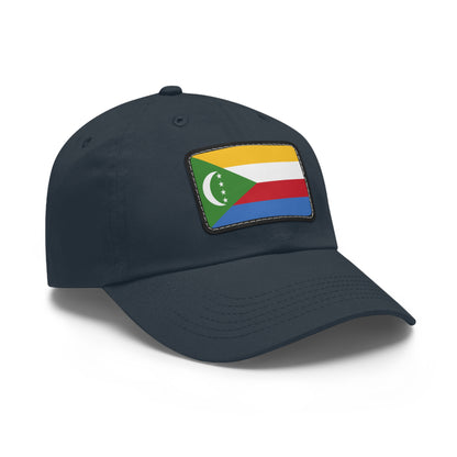 Comoros Leather Patch Hat