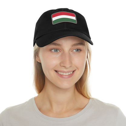 Hungary Leather Patch Hat