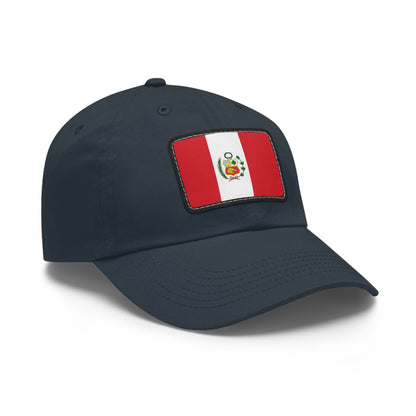 Peru Leather Patch Hat