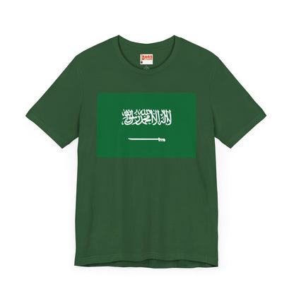 Saudi Arabia Flag on T-shirt