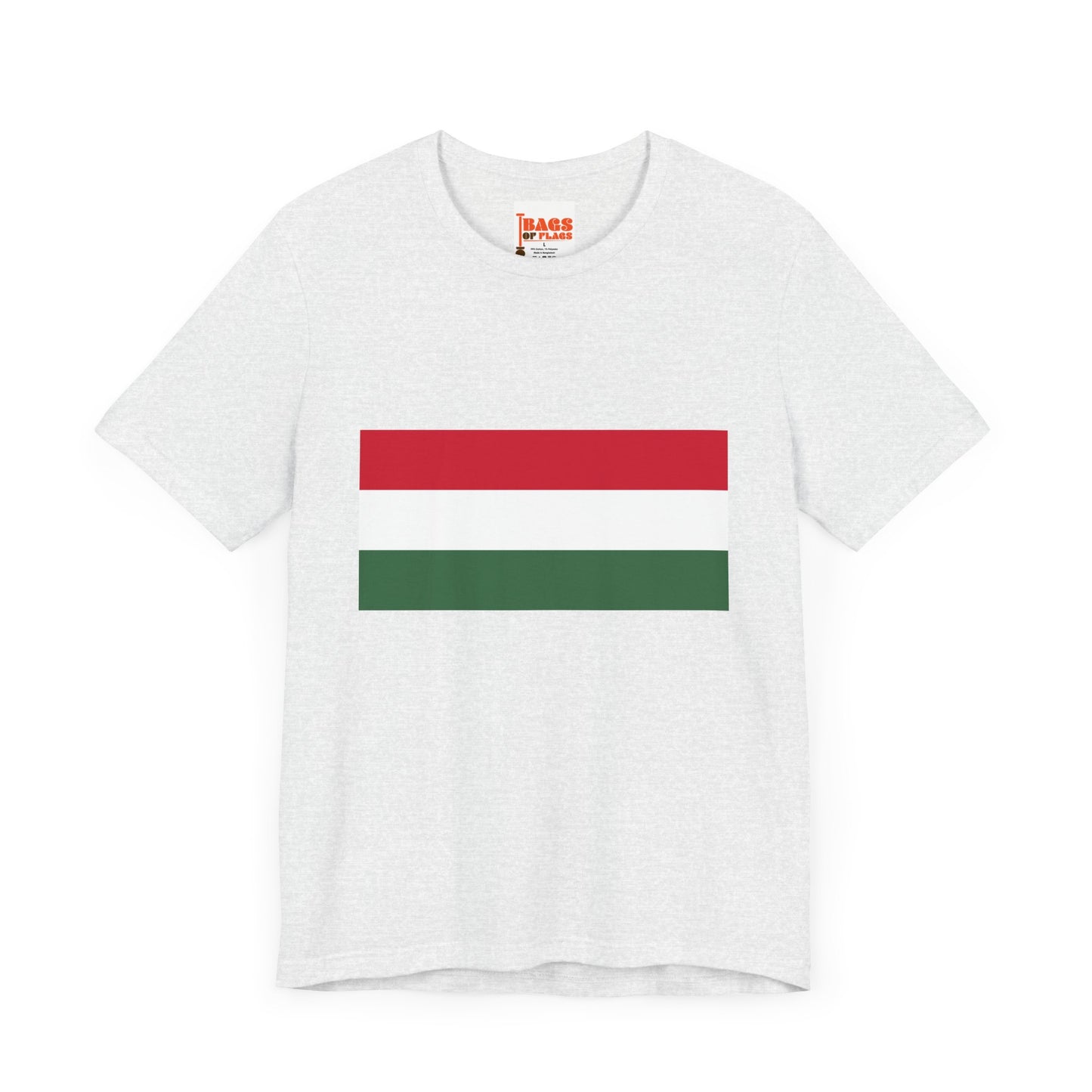 Hungary Flag on T-shirt