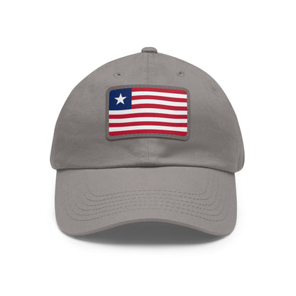Liberia Leather Patch Hat