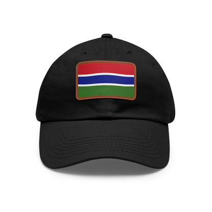 The Gambia Leather Patch Hat