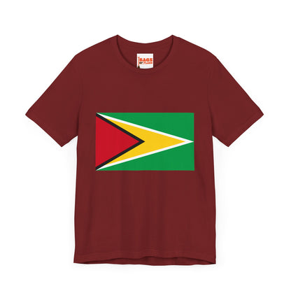 Guyana Flag on T-shirt