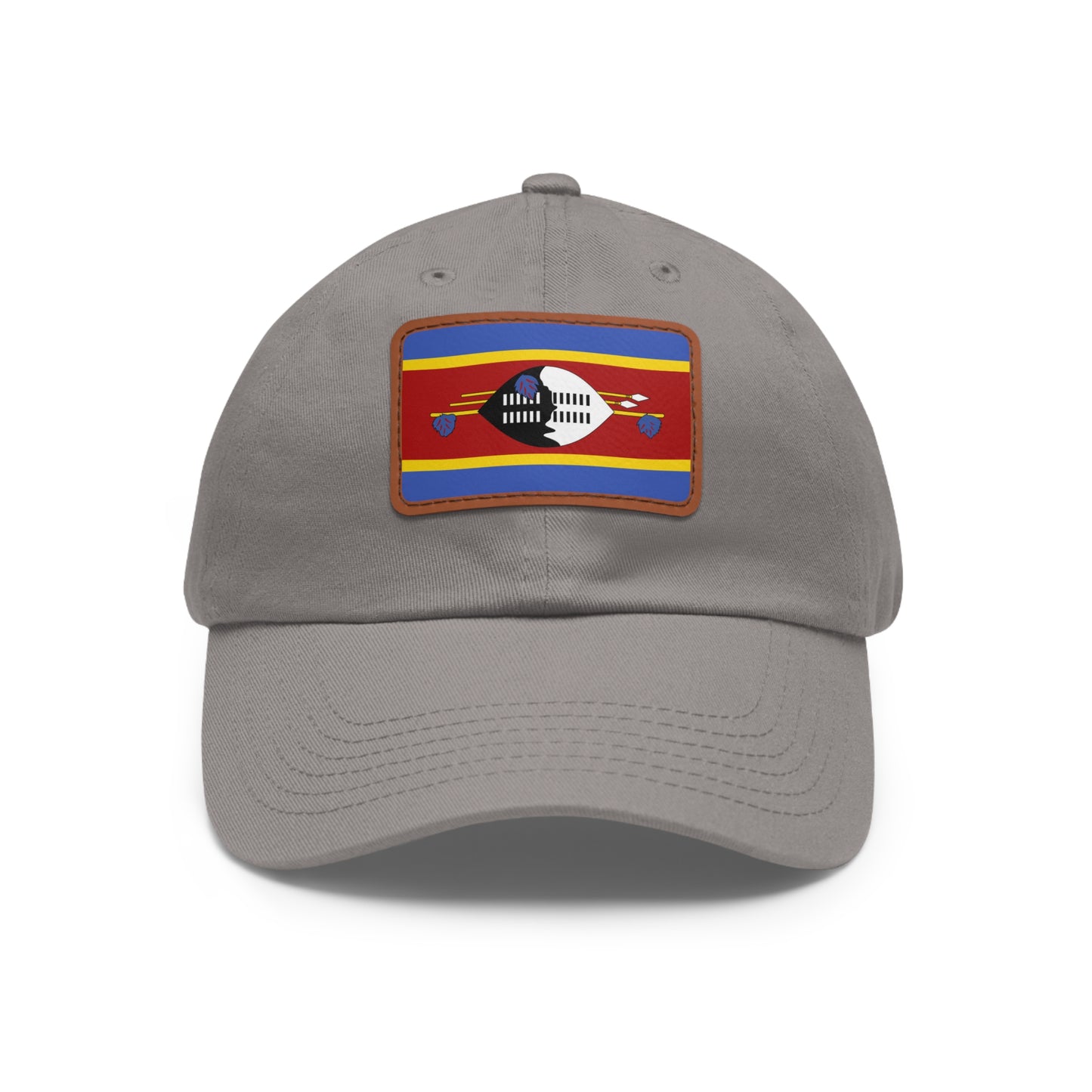 Eswatini Leather Patch Hat