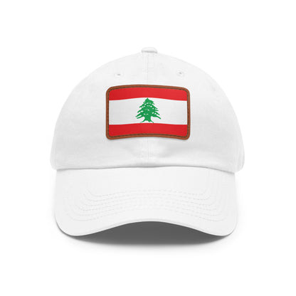 Lebanon Leather Patch Hat
