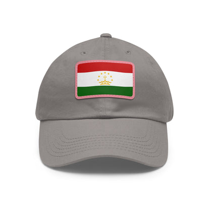 Tajikistan Leather Patch Hat