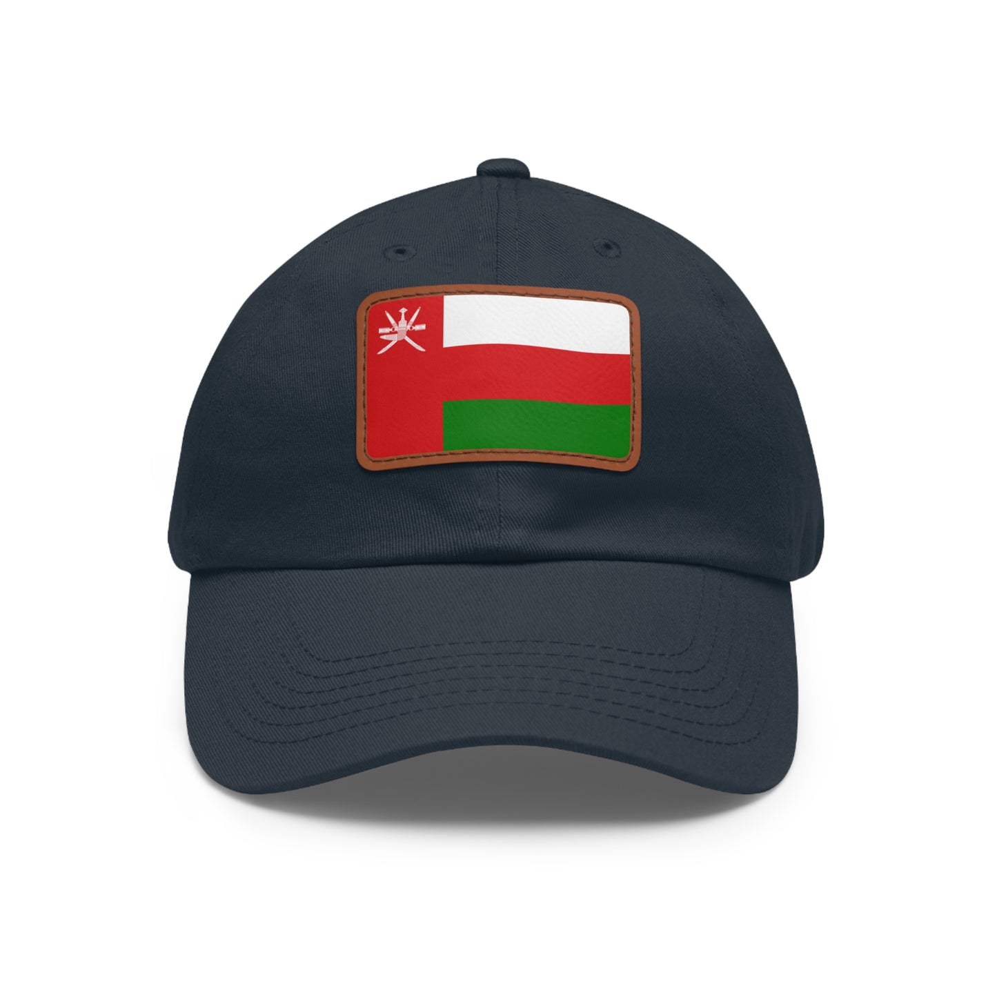 Oman Leather Patch Hat