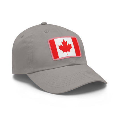 Canada Leather Patch Hat