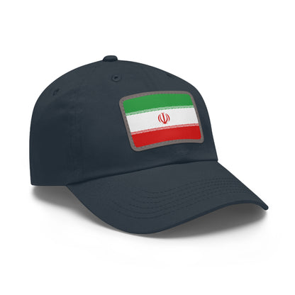 Iran Leather Patch Hat