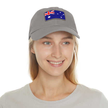 Australia Leather Patch Hat
