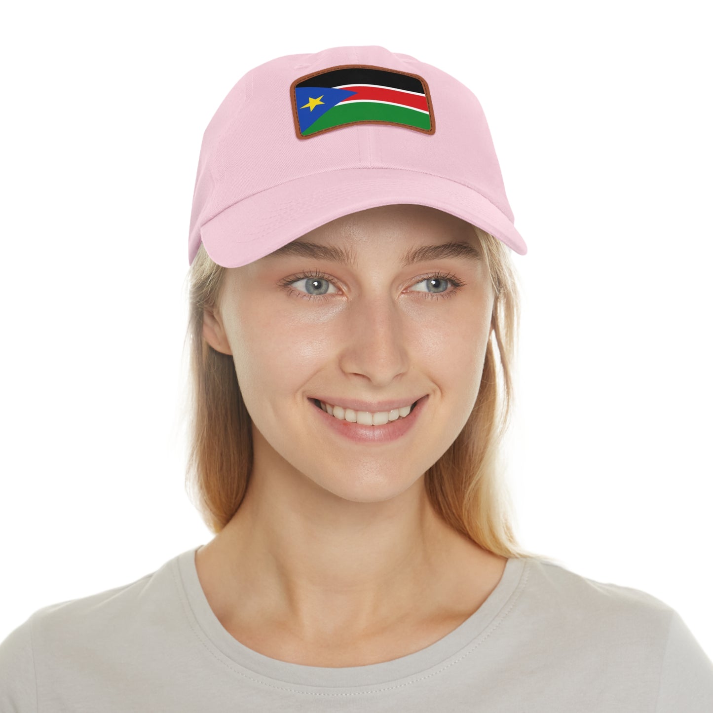 South Sudan Leather Patch Hat