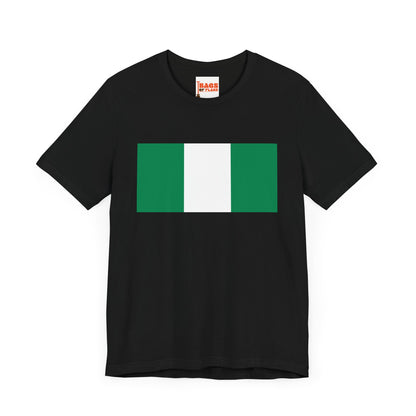 Nigeria Flag on T-shirt