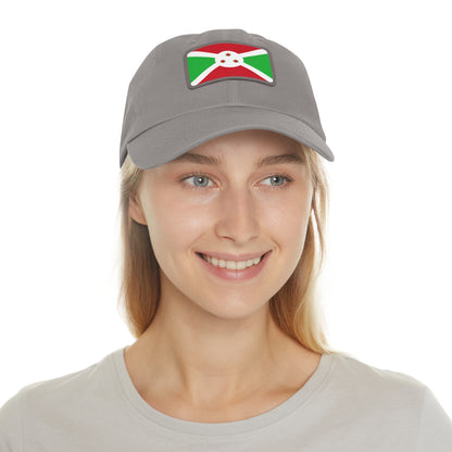 Burundi Leather Patch Hat