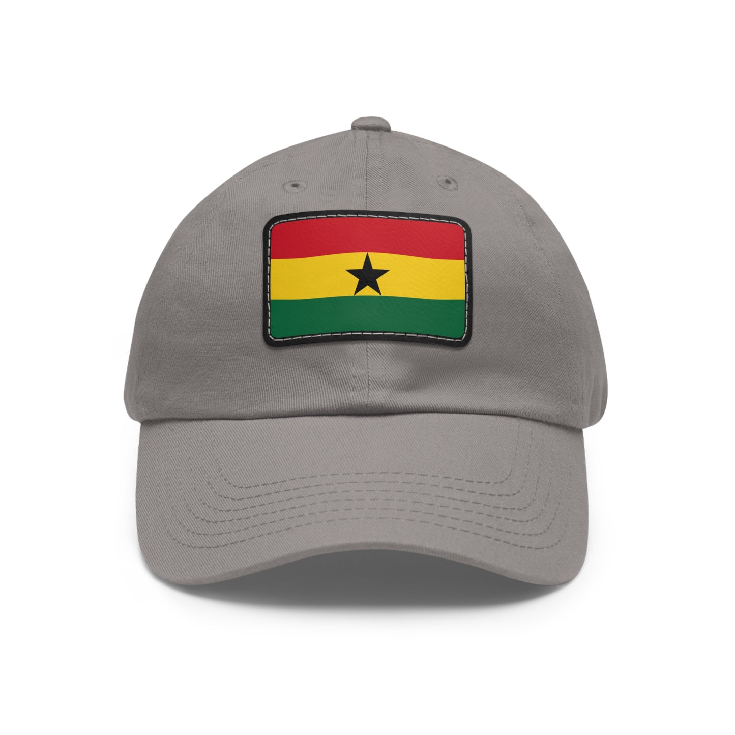 Ghana Leather Patch Hat