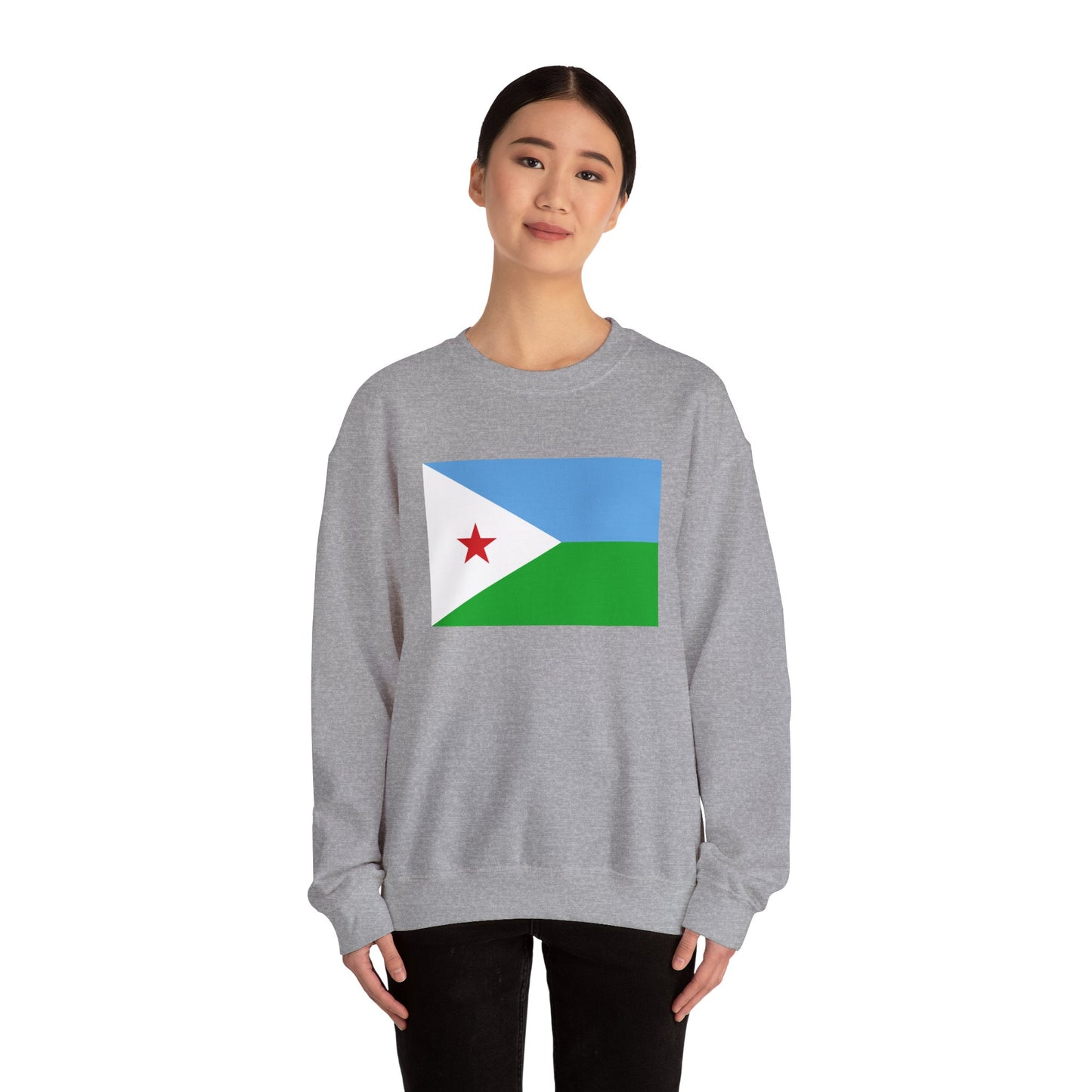 Djibouti Flag Sweatshirt
