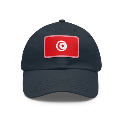 Tunisia Leather Patch Hat